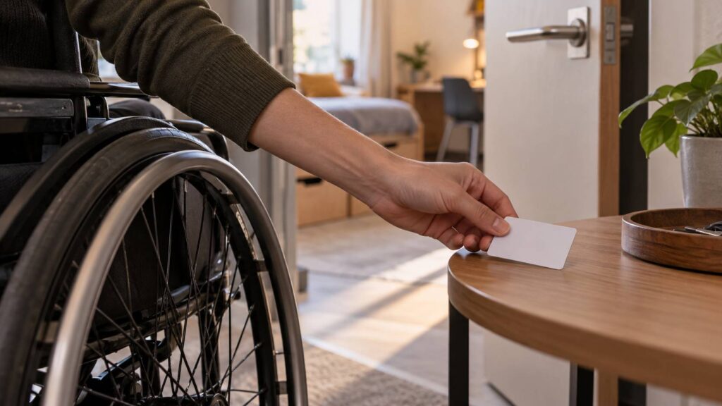 Illustration de détail sur le sujet : Studenti con disabilità in residenza: posti e stanze riservate